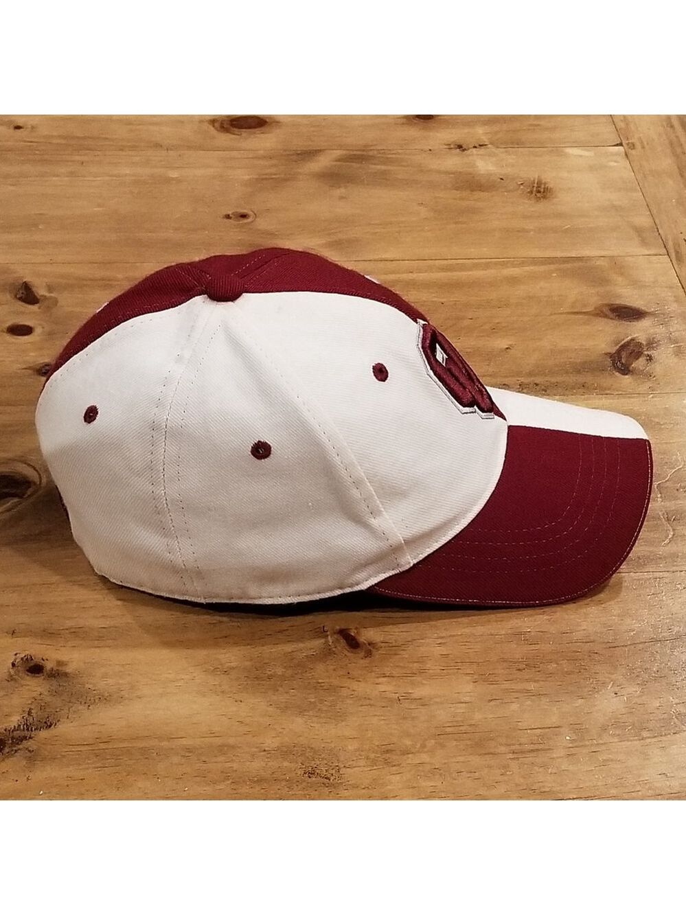 Vintage Oklahoma Sooners OU Hat Size 7 1/8 Fitted Zephyr Y2K Wool Blend - Picture 4 of 9